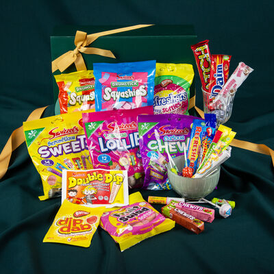 Retro Sweets Gift Basket